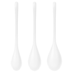 Satisfyer Boules Yoni Power 1 Blanches